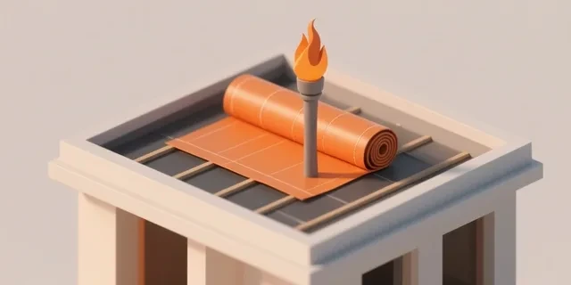 Membran Su Yalıtımı hesaplama aracı — izometrik 3D illüstrasyon