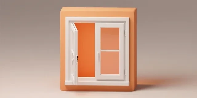 PVC Pencere (Pimapen) hesaplama aracı — izometrik 3D illüstrasyon